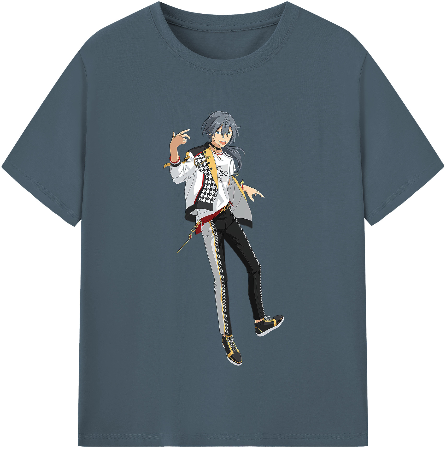 （画像用） あんさんぶるスターズ! Ensemble Stars 綿100％半袖Tシャツ（フロントプリント）